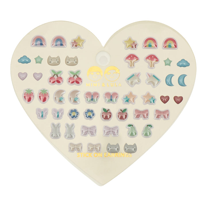 Mimi & Lula Mixed Novelty Stick on Earrings