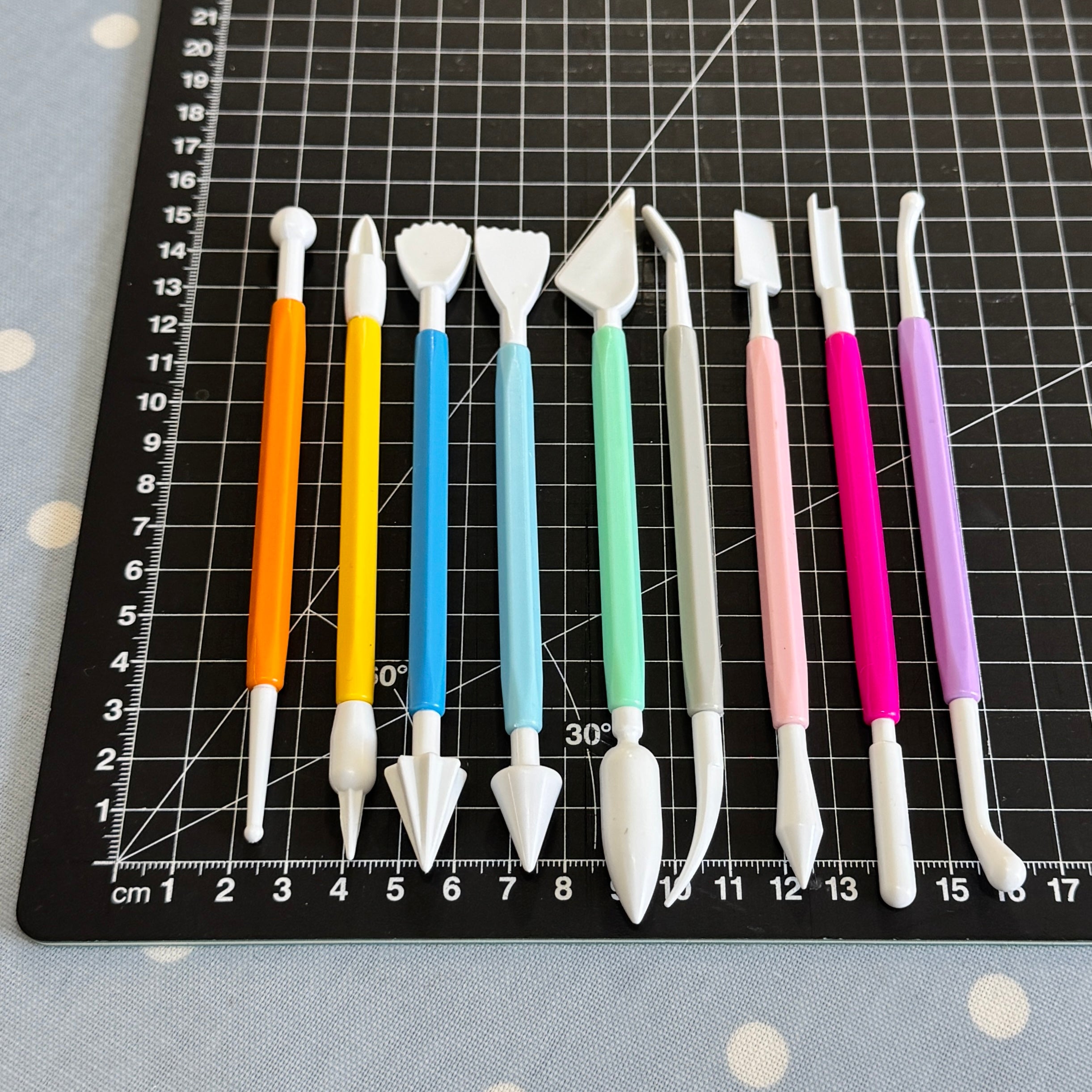 Modelling Clay Tools - Set of 9 at Bibelot Leek