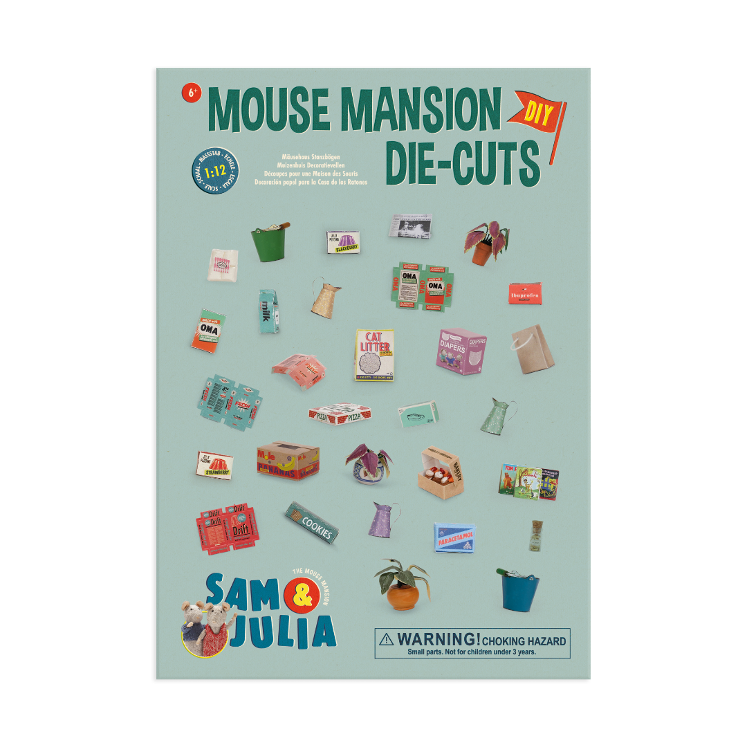 Mouse Mansion Die-Cuts Luxury Set Sam & Julia UK Stockist