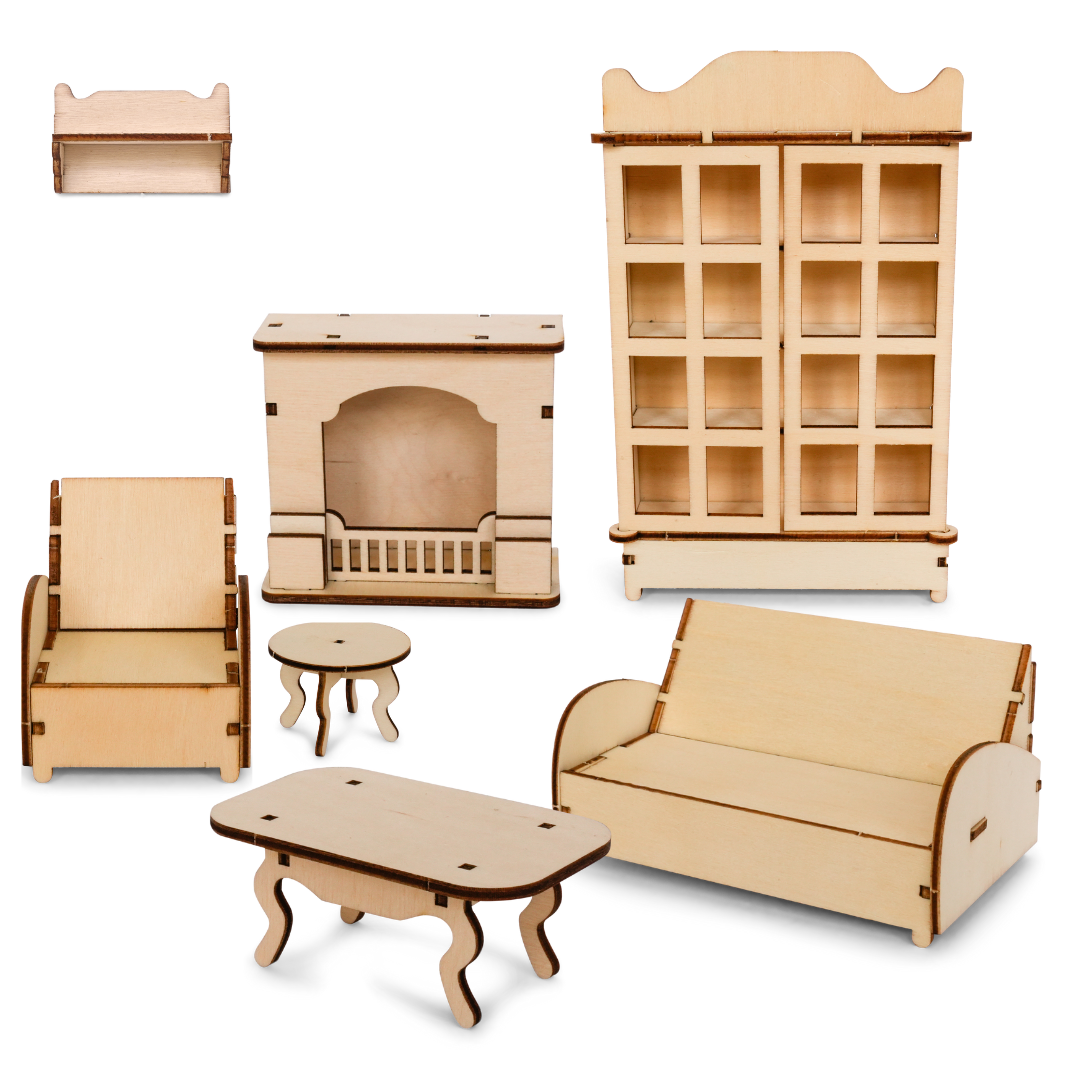 Mouse Mansion Furniture Kit - Living Room Sam & Julia UK Stockist