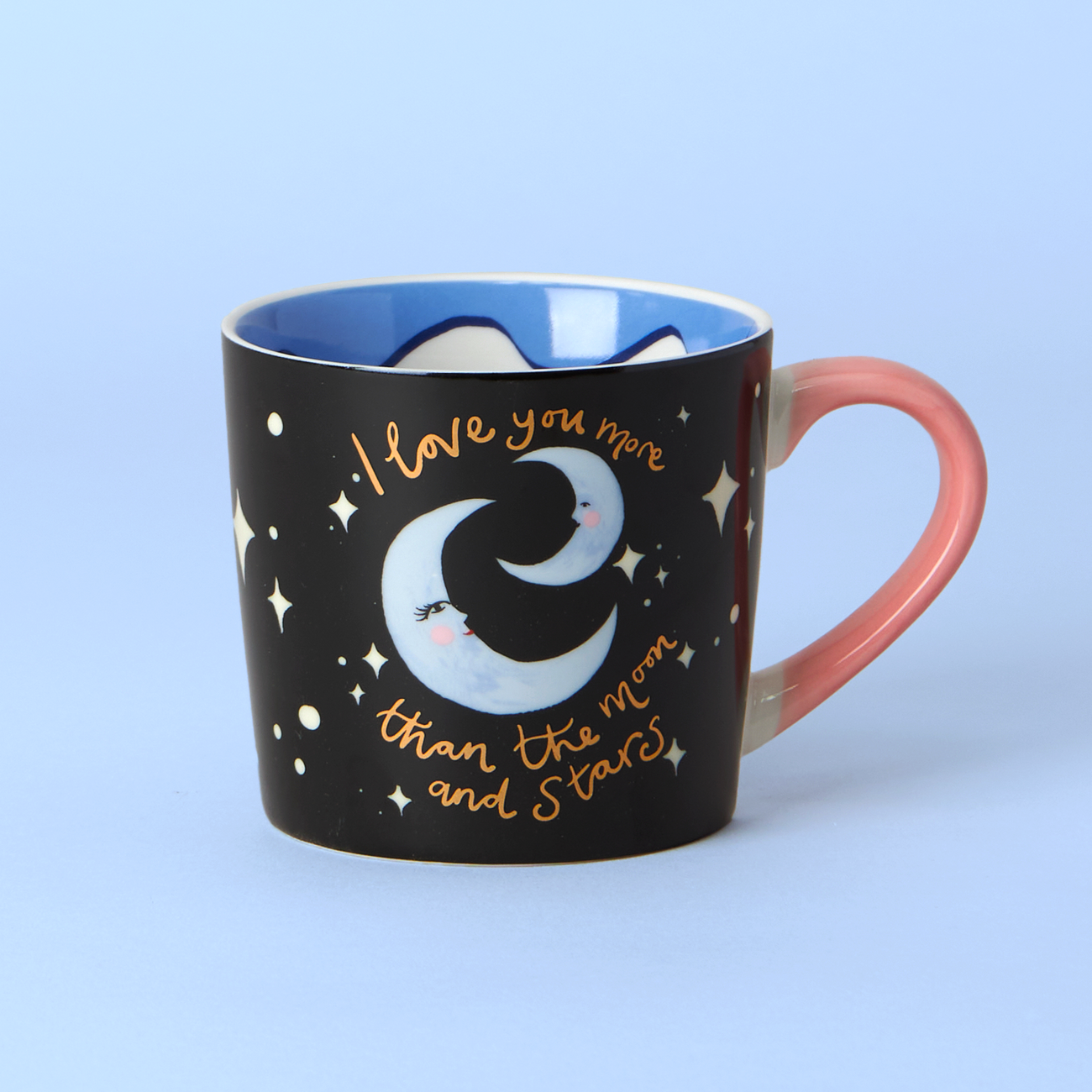 Eleanor Bowmer - I Love You More Than the Moon and Stars Mug Bibelot Leek UK Stockist