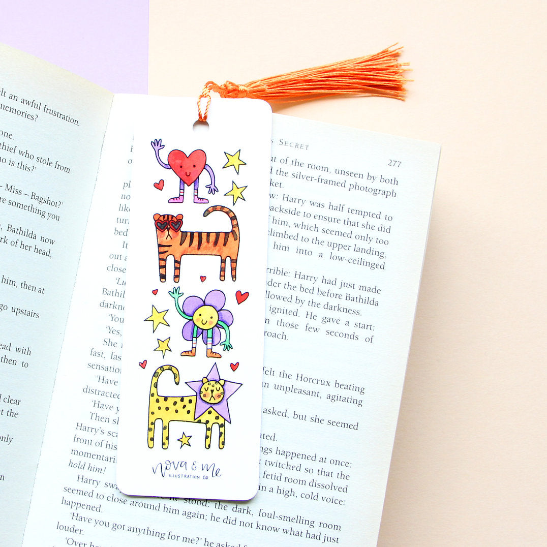 Nova & Me Happy Creatures Bookmark