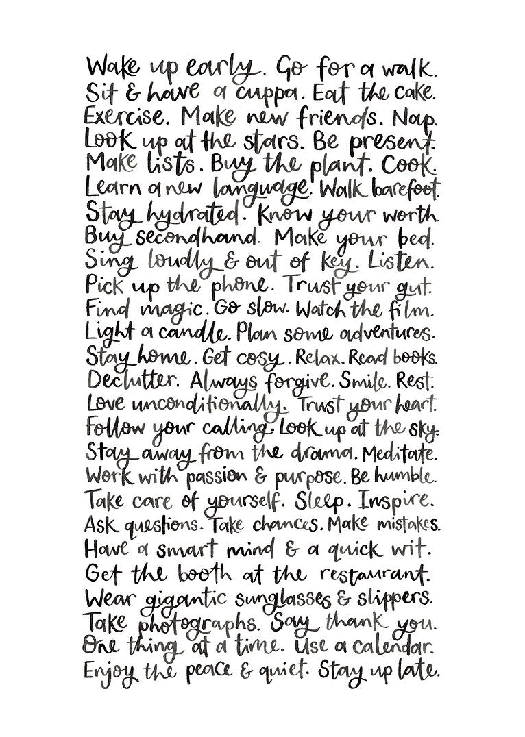Nova & Me Wake Up Early Print