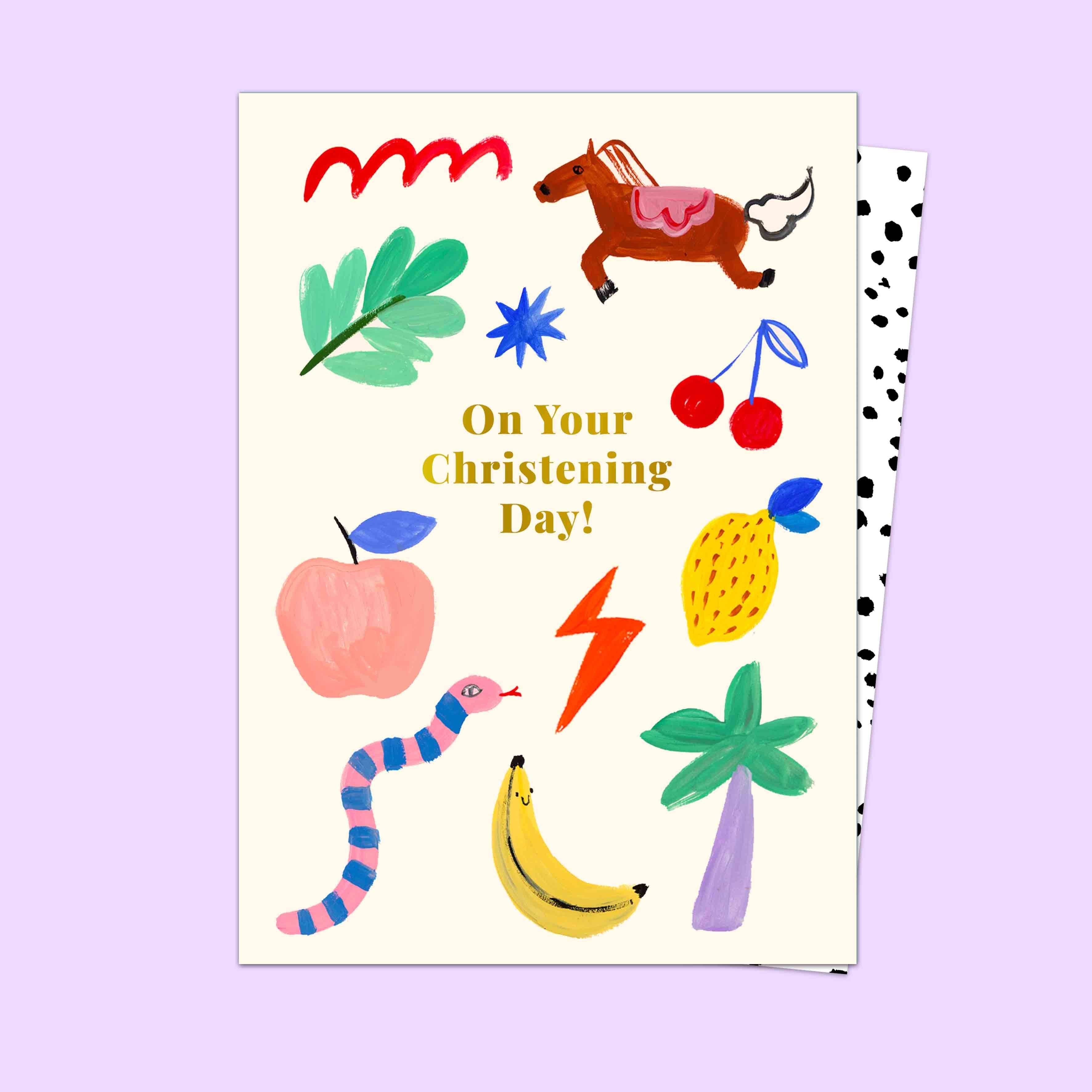 Eleanor Bowmer On Your Christening Day Card at Bibelot Leek