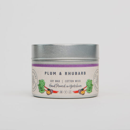 The Yorkshire Candle Company Plum & Rhubarb Candle / Wax Melt