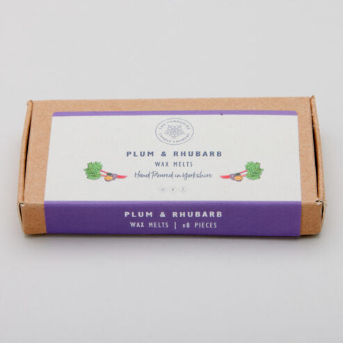 The Yorkshire Candle Company Plum & Rhubarb Candle / Wax Melt
