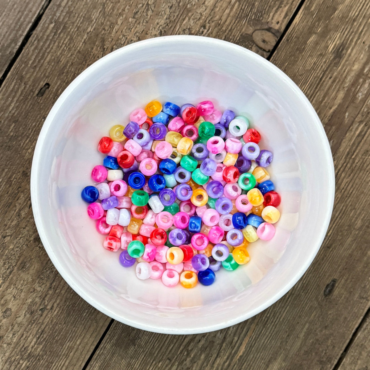 Pony / Kandi Beads 50g Assorted Packs Marble at Bibelot Leek