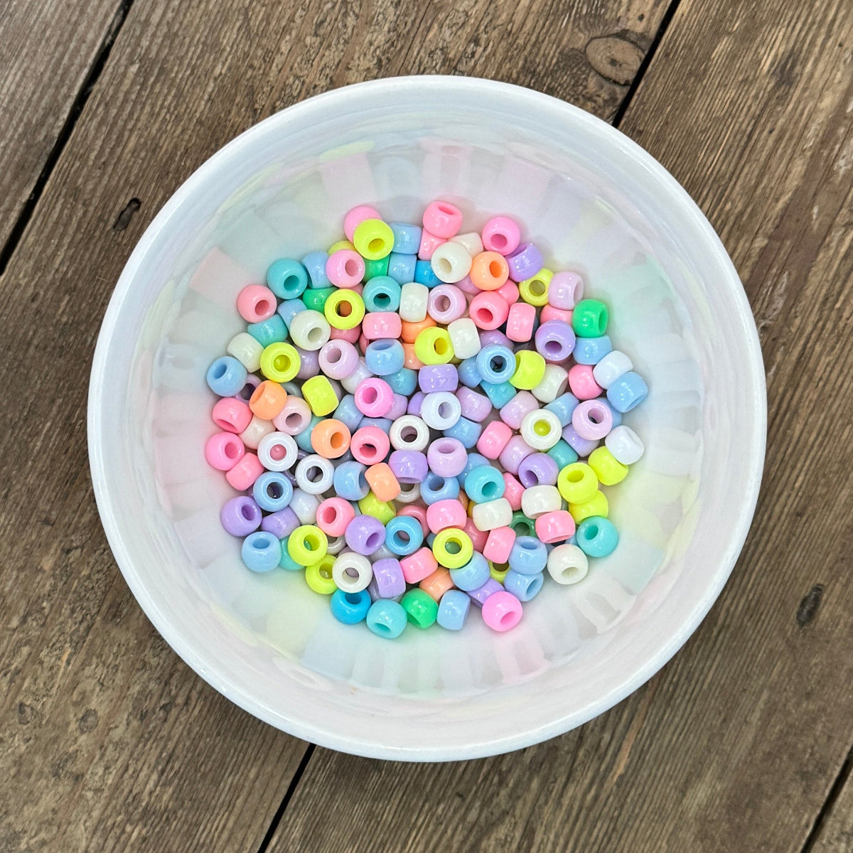 Pony / Kandi Beads 50g Assorted Packs Pastel at Bibelot Leek