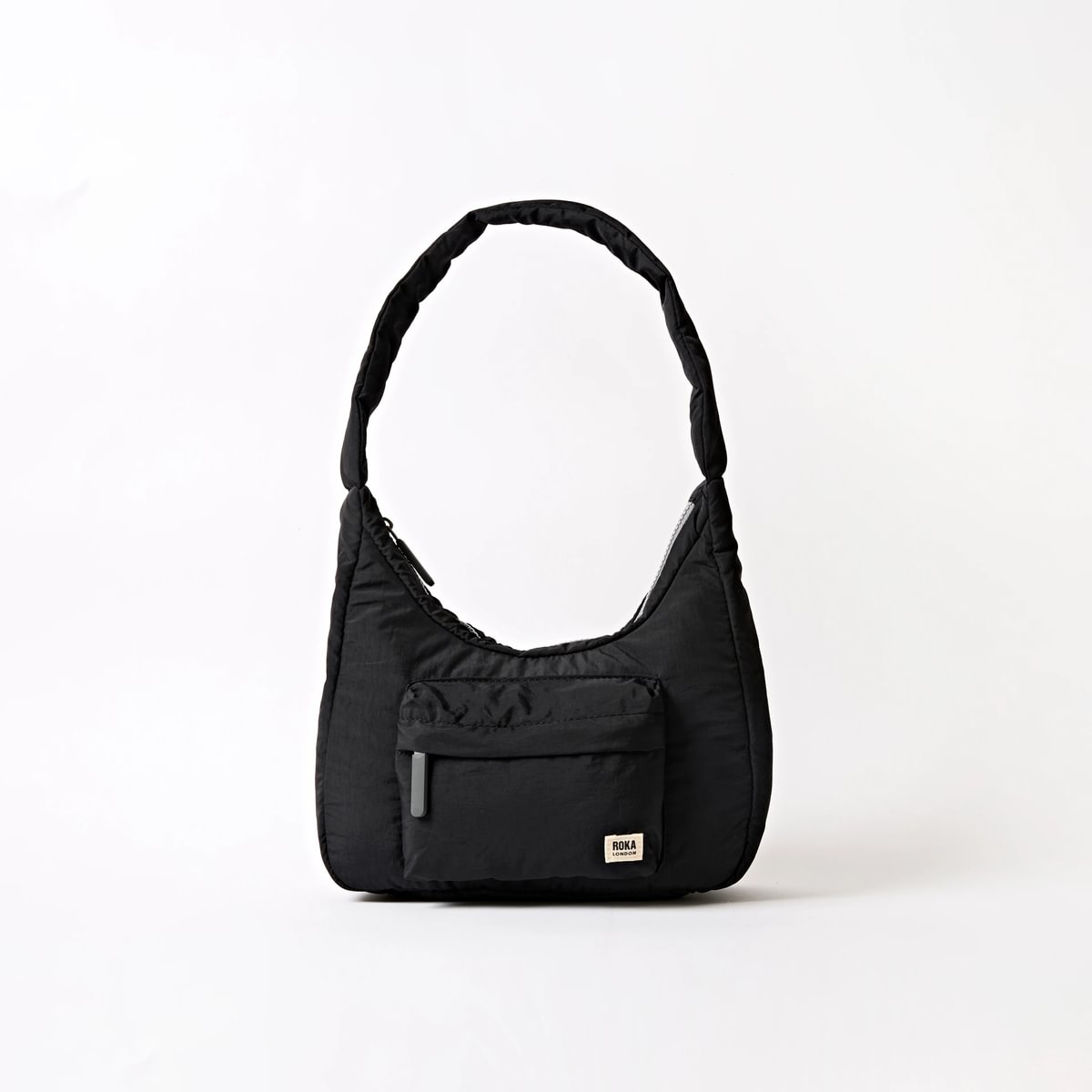 Roka Belsize Handbag Black Taslon