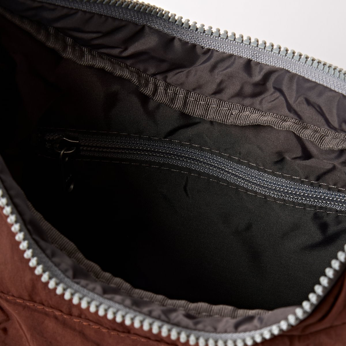 Roka Belsize Handbag Chocolate Taslon