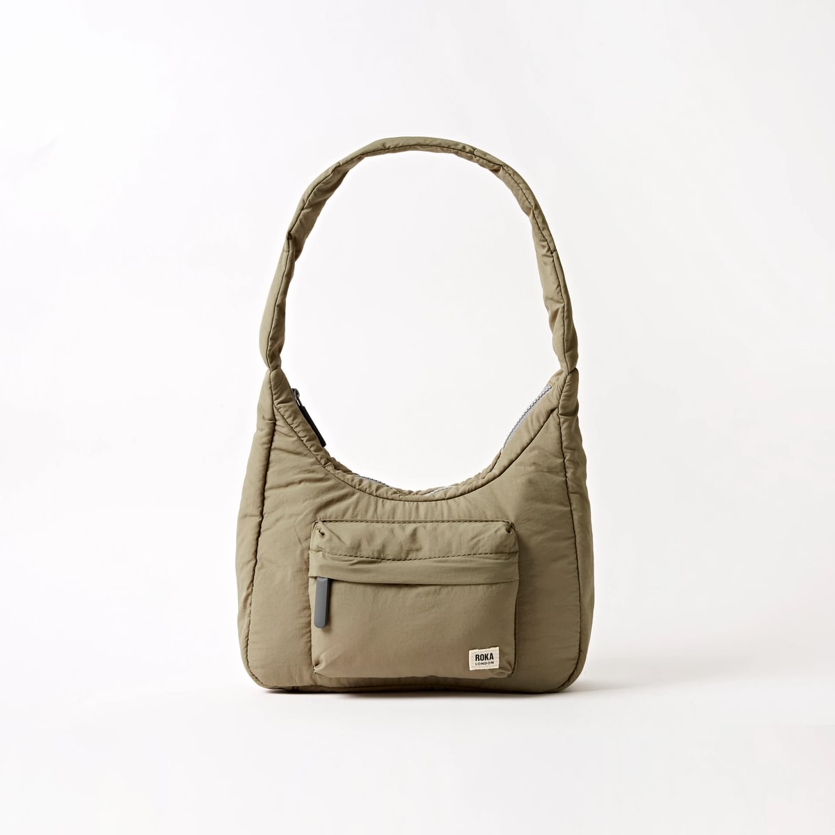 Roka Belsize Handbag Taupe Taslon