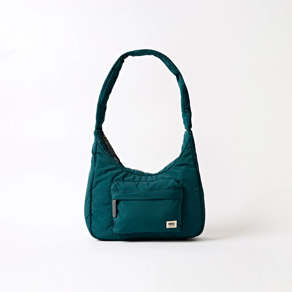 Roka Belsize Handbag Teal Taslon