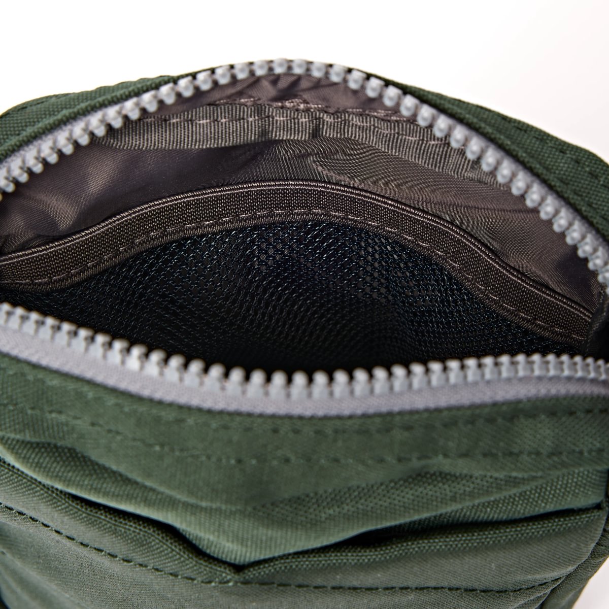 Roka Bond Crossbody Recycled Canvas: Thunderstorm at Bibelot Leek UK Stockist