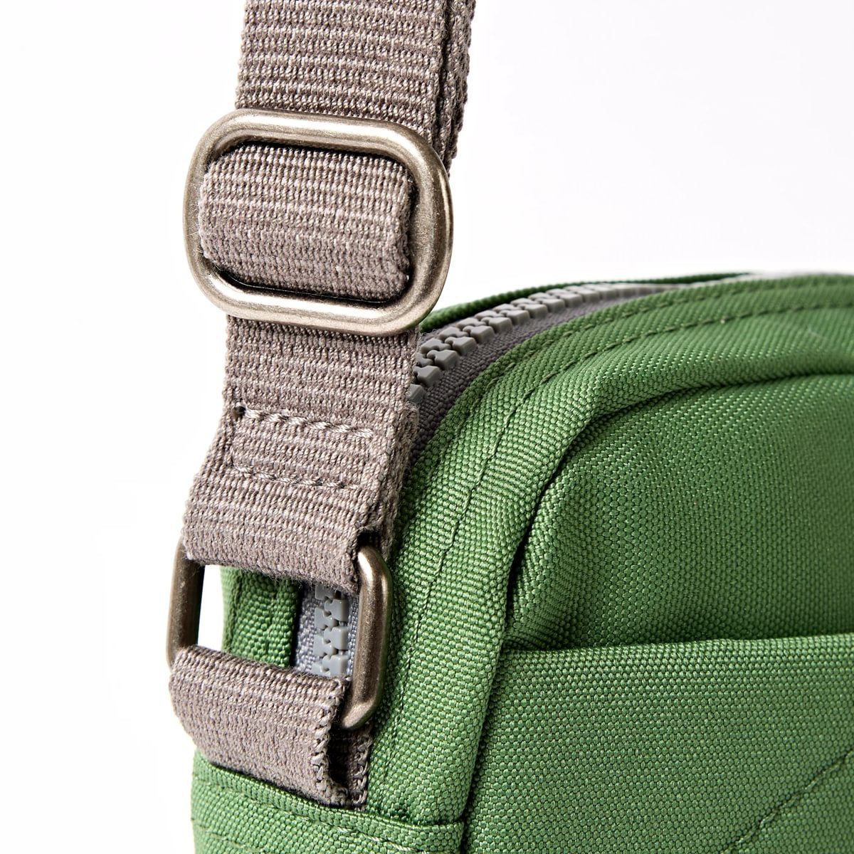 Roka Bond Crossbody Recycled Canvas: Artichoke at Bibelot Leek