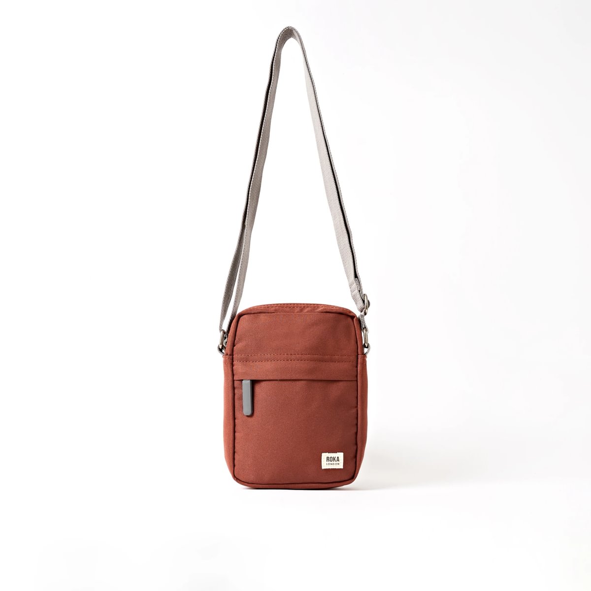 Roka Bond Crossbody Recycled Canvas: Henna at Bibelot Leek