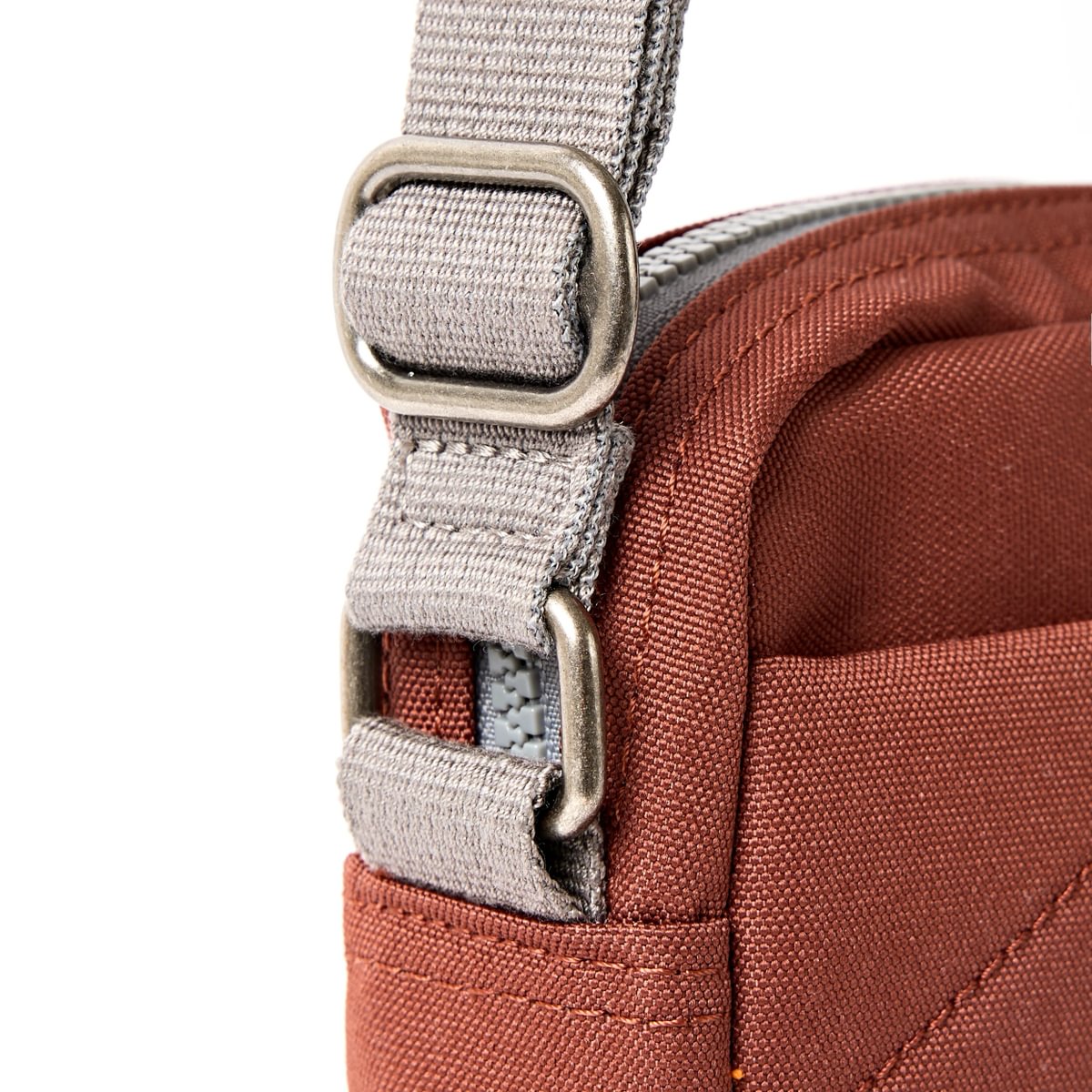 Roka Bond Crossbody Recycled Canvas: Henna at Bibelot Leek