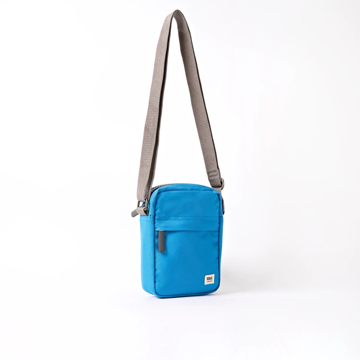 Roka Bond Crossbody Recycled Canvas: Malibu Blue at Bibelot Leek
