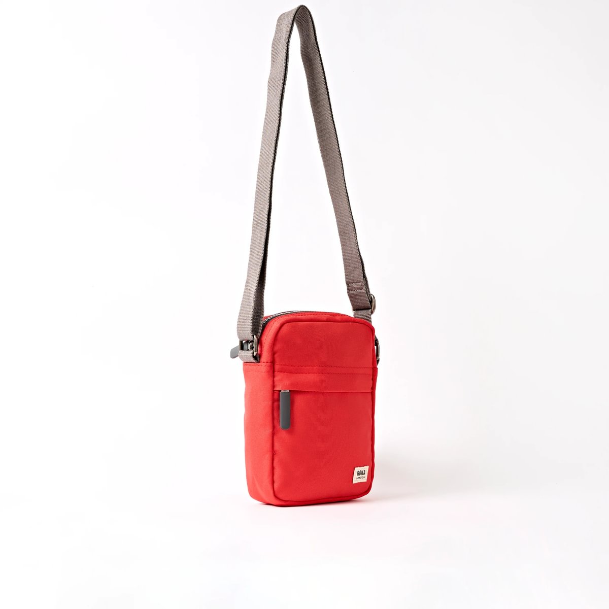 Roka Bond Crossbody Recycled Canvas: Scarlet at Bibelot Leek