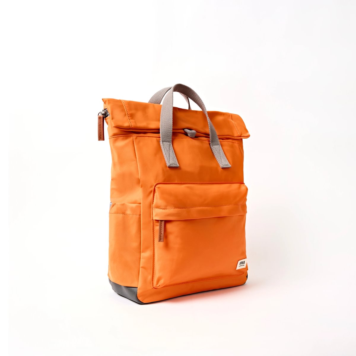Roka Medium Canfield B Recycled Nylon: Jaffa Orange at Bibelot Leek