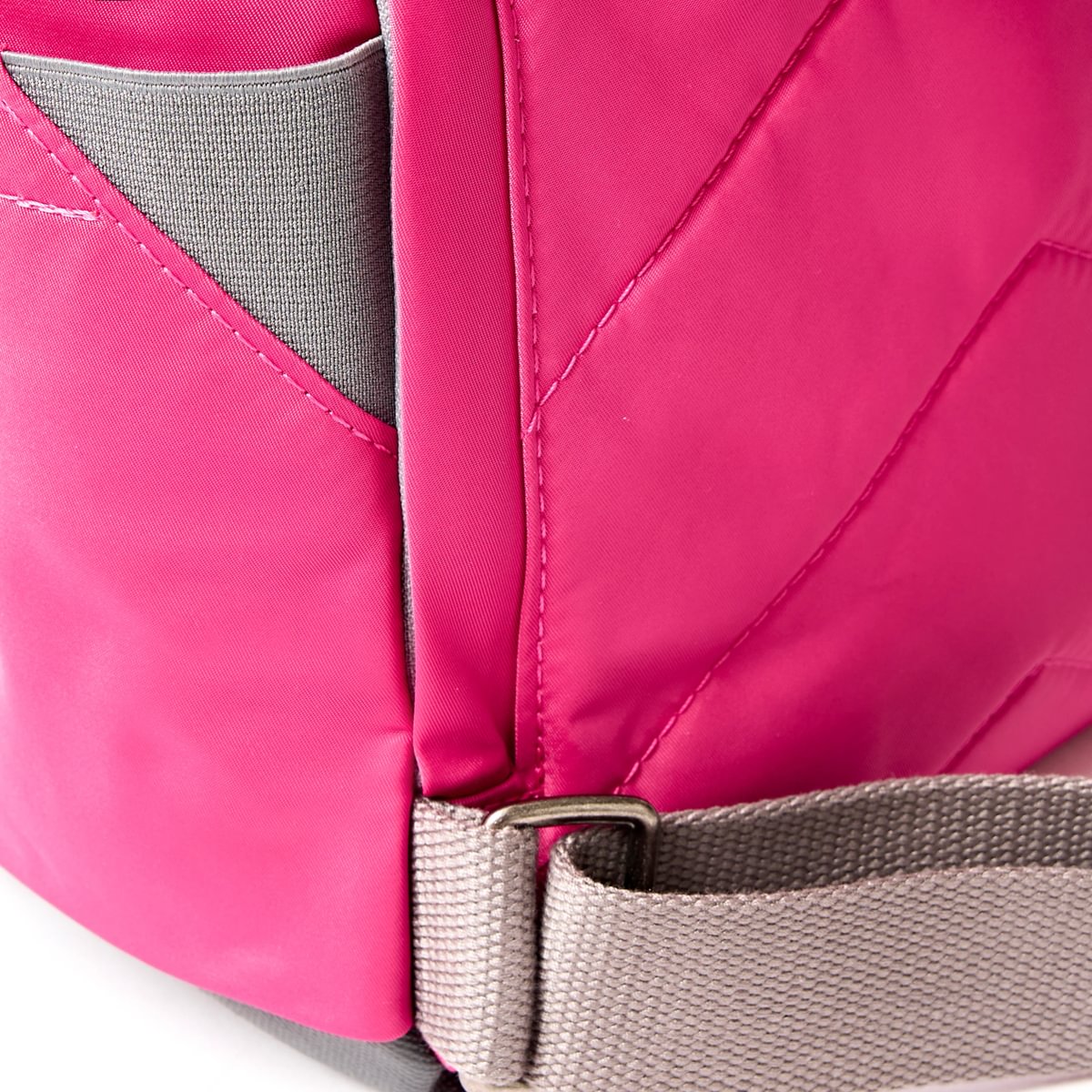 Roka Backpack Small Canfield B Recycled Nylon: Granita Red at Bibelot Leek
