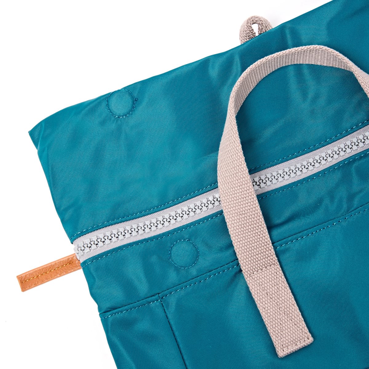 Roka Backpack Medium Canfield B Recycled Nylon: North Sea at Bibelot Leek UK Stockist