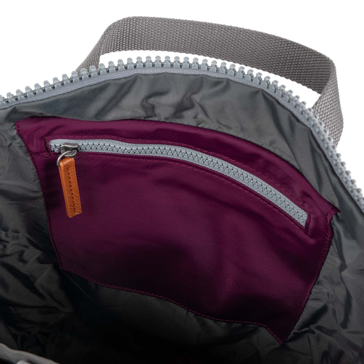 Roka Backpack Small Canfield B Recycled Nylon: Royal Burgundy