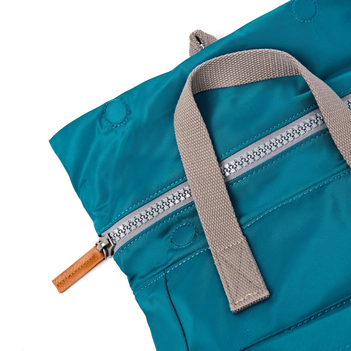 Roka Backpack Small Canfield B Recycled Nylon: North Sea at Bibelot Leek UK Stockist