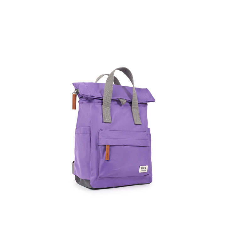 Roka Backpack Small Canfield B Recycled Nylon: Fresh Purple