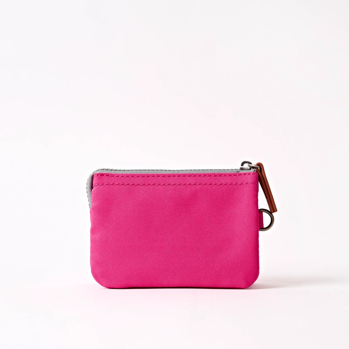 Roka Small Carnaby Recycled Canvas Wallet: Granita Red at Bibelot Leek