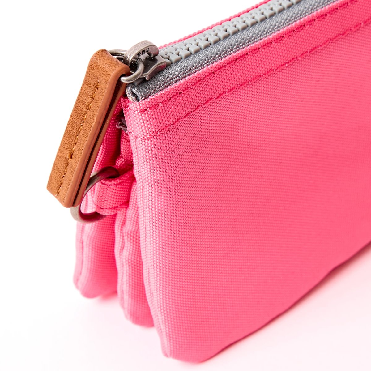 Roka Small Carnaby Recycled Canvas Wallet: Pink Lemonade at Bibelot Leek