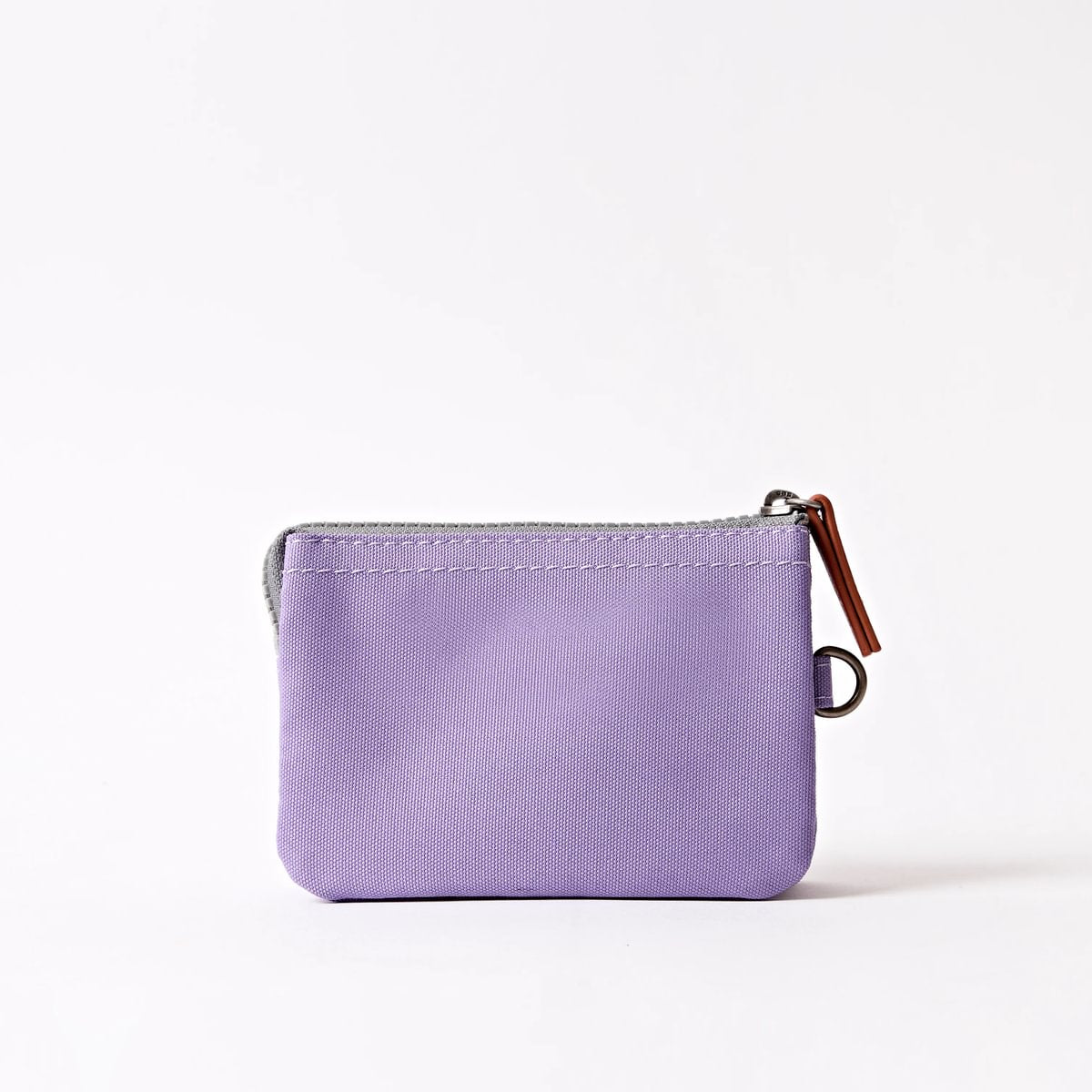 Roka Small Carnaby Recycled Canvas Wallet: Thistle Bloom at Bibelot Leek