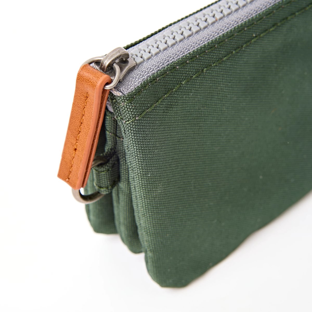 ROKA Small Carnaby Wallet – Thunderstorm Recycled Canvas at Bibelot Leek UK Stockist