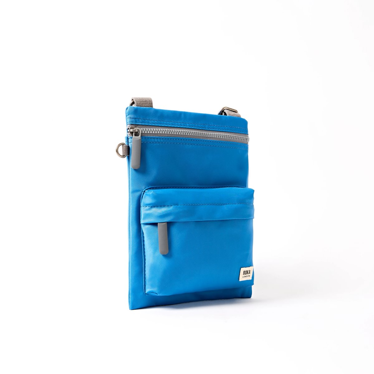 Roka Chelsea B Crossbody in Malibu Blue Nylon - Medium at Bibelot Leek