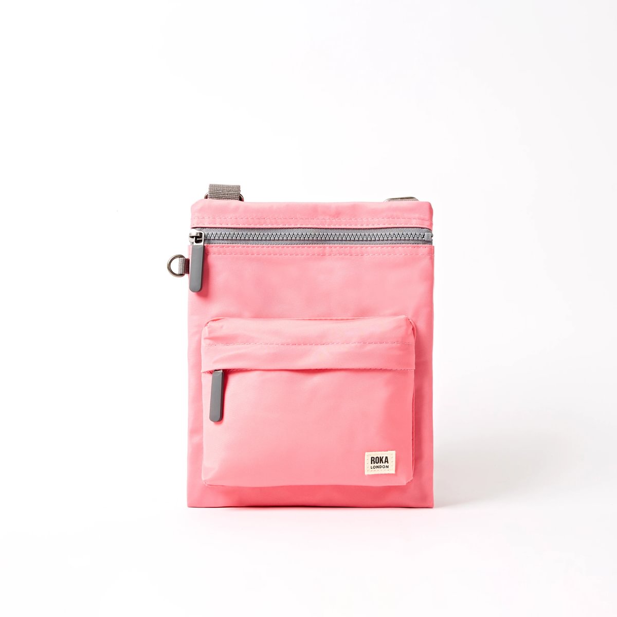 Roka Chelsea B Crossbody in Pink Lemonade Nylon - Medium at Bibelot Leek