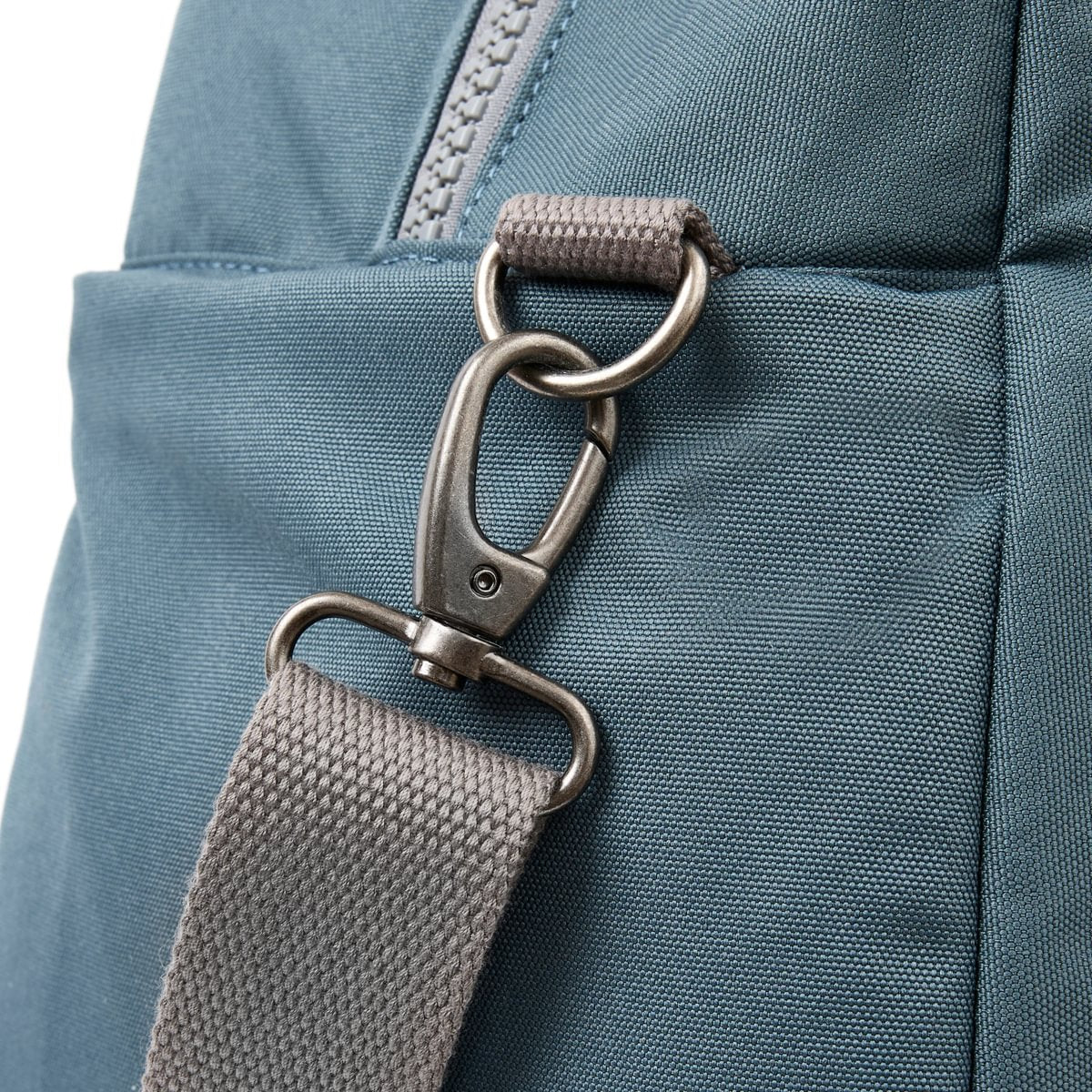 Roka Gatwick Carry-On Duffel Bag in Airforce Canvas - Medium at Bibelot Leek
