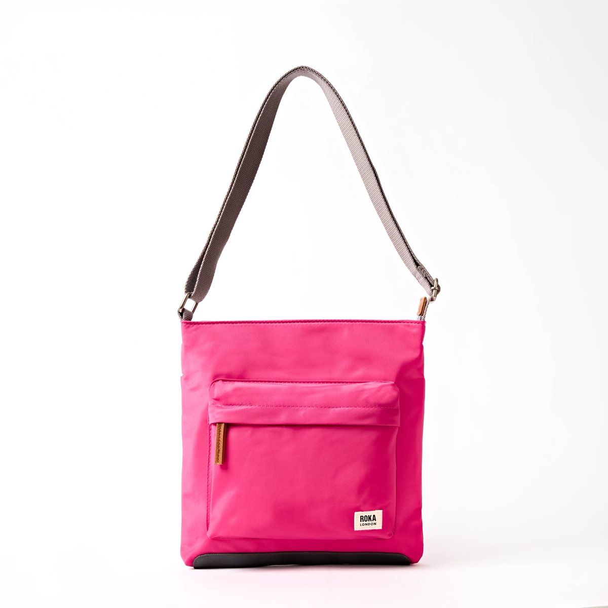 Kennington Crossbody in Granita Red Nylon - Medium at Bibelot Leek
