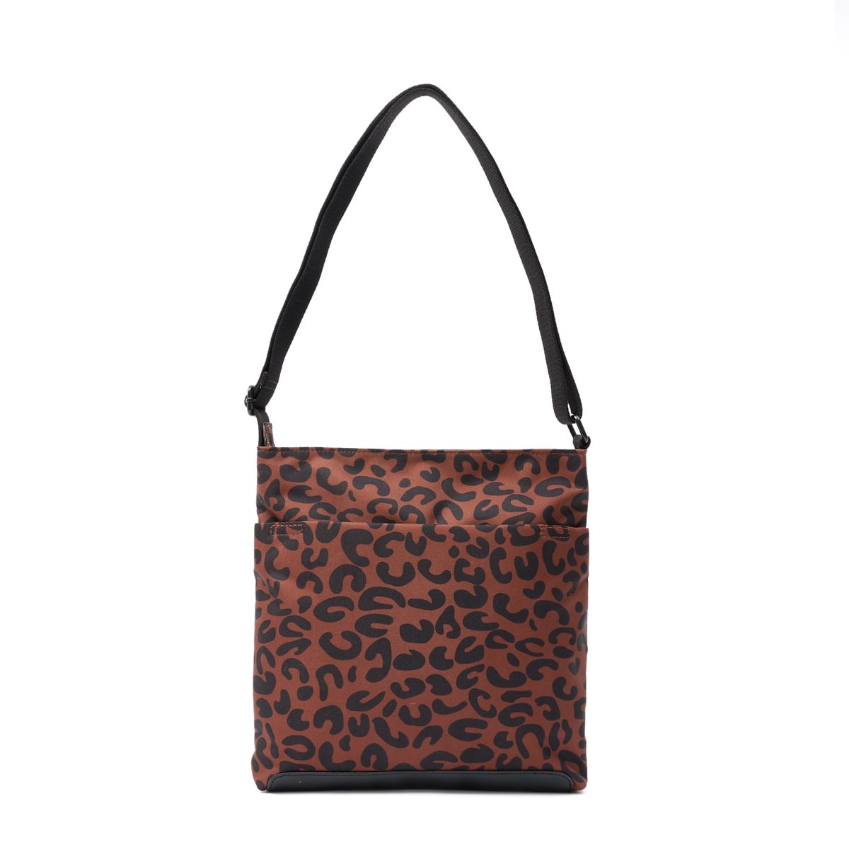 Roka Kennington B Recycled Canvas: Scarlet Leopard Print