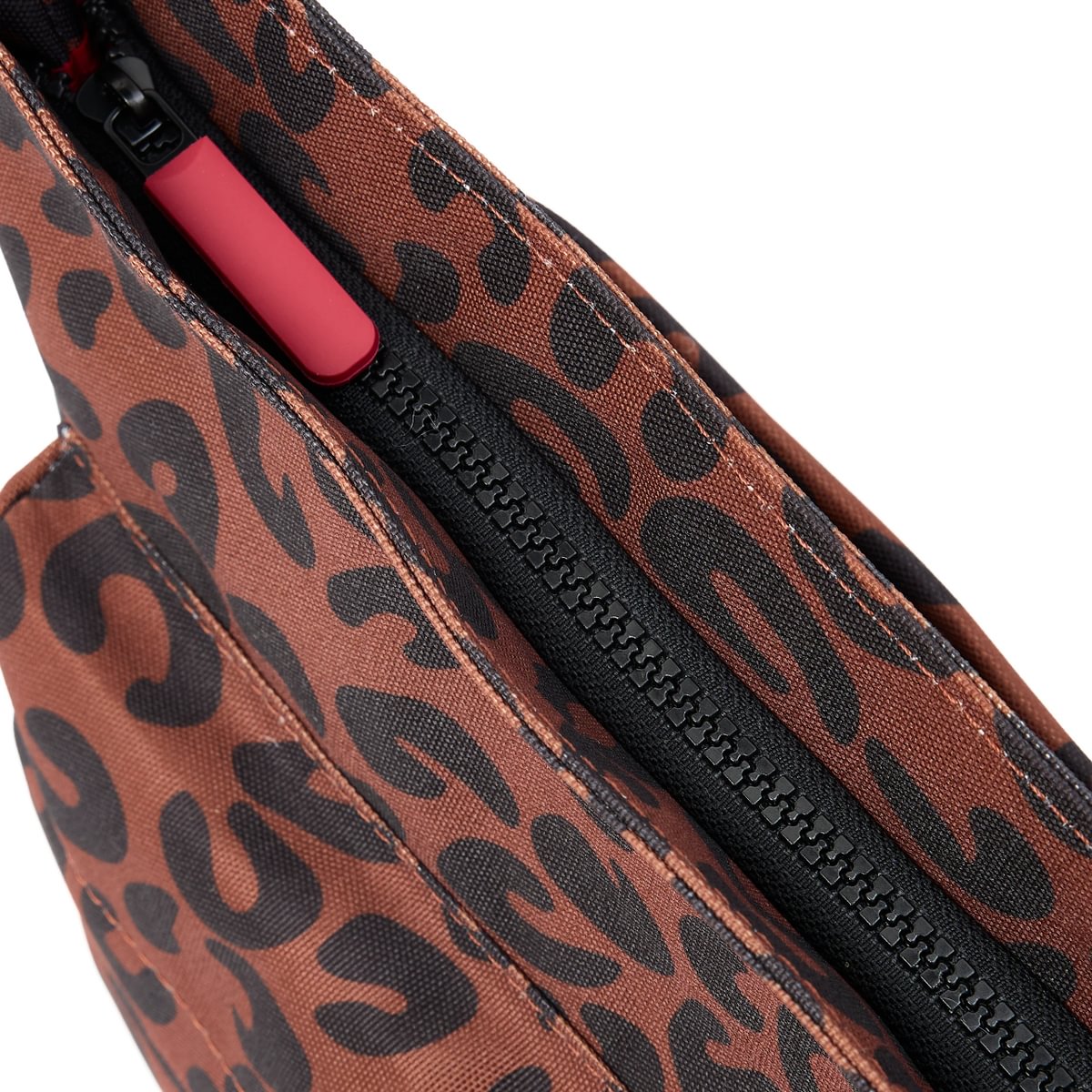 Roka Kennington B Recycled Canvas: Scarlet Leopard Print