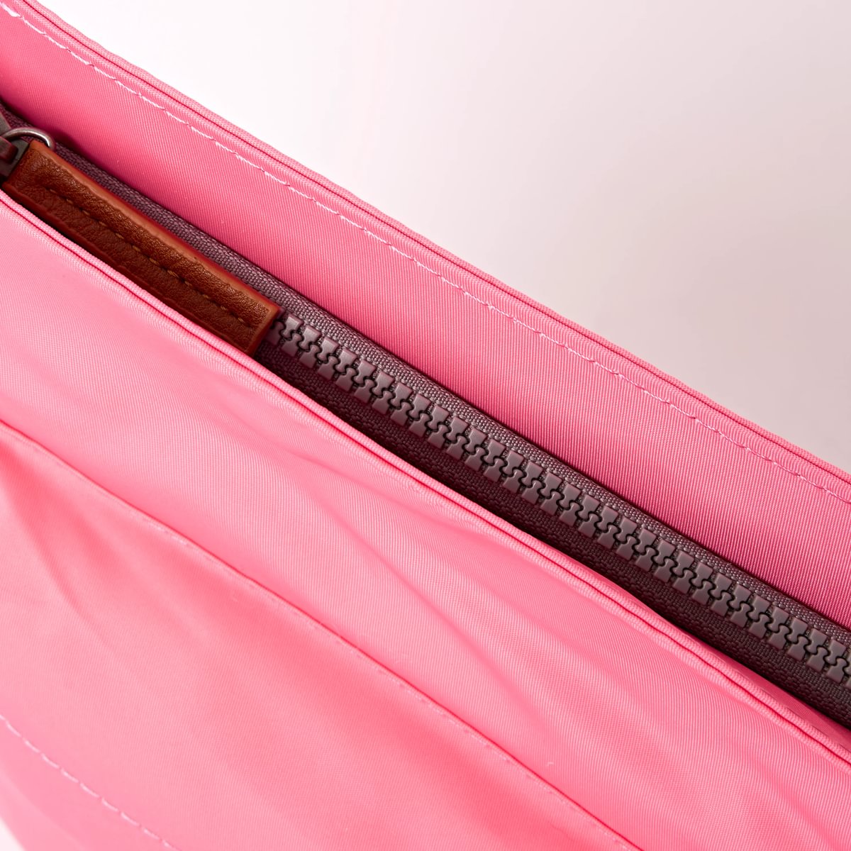Roka Kennington Crossbody in Pink Lemonade Nylon - Medium at Bibelot Leek