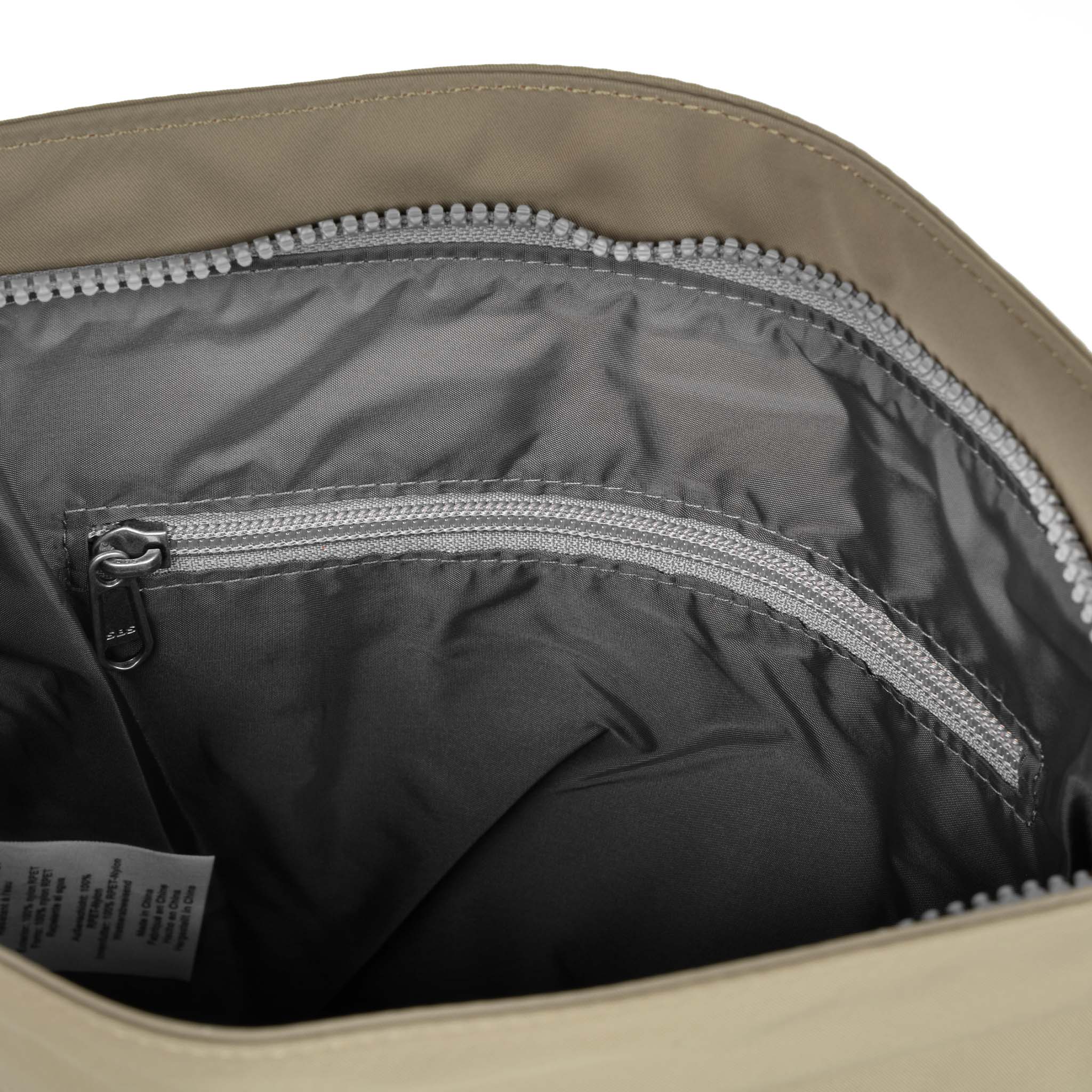 Roka Kennington B Recycled Nylon: Taupe Bibelot Leek Staffordshire UK