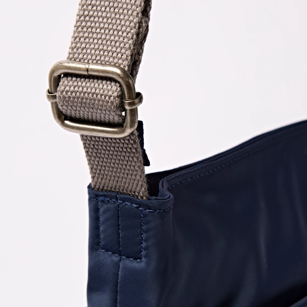 Roka Kennington Crossbody in Midnight Stripe Nylon - Medium at Bibelot Leek