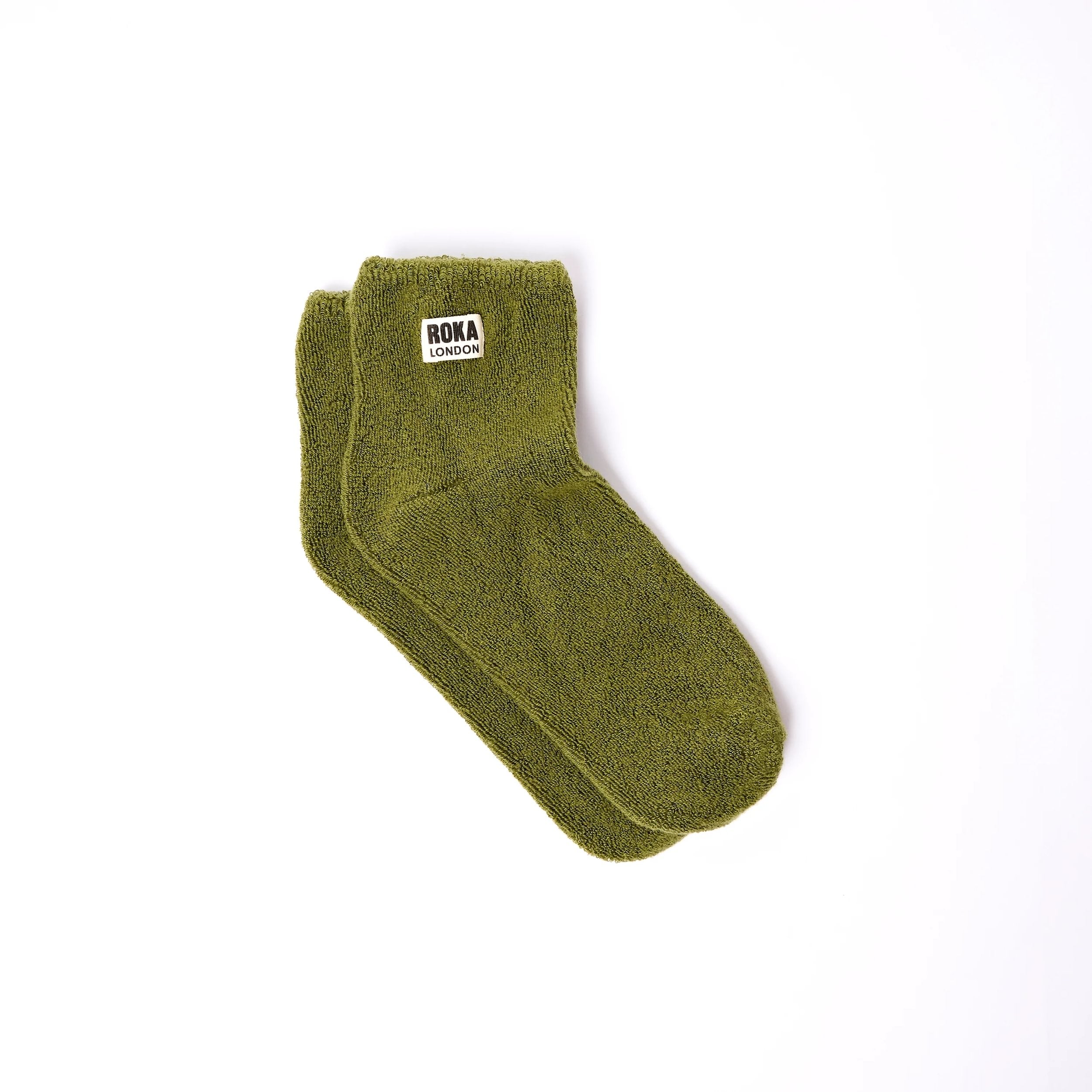 Roka Watford Crop Cosy Socks for Women Bibelot Leek Staffordshire UK