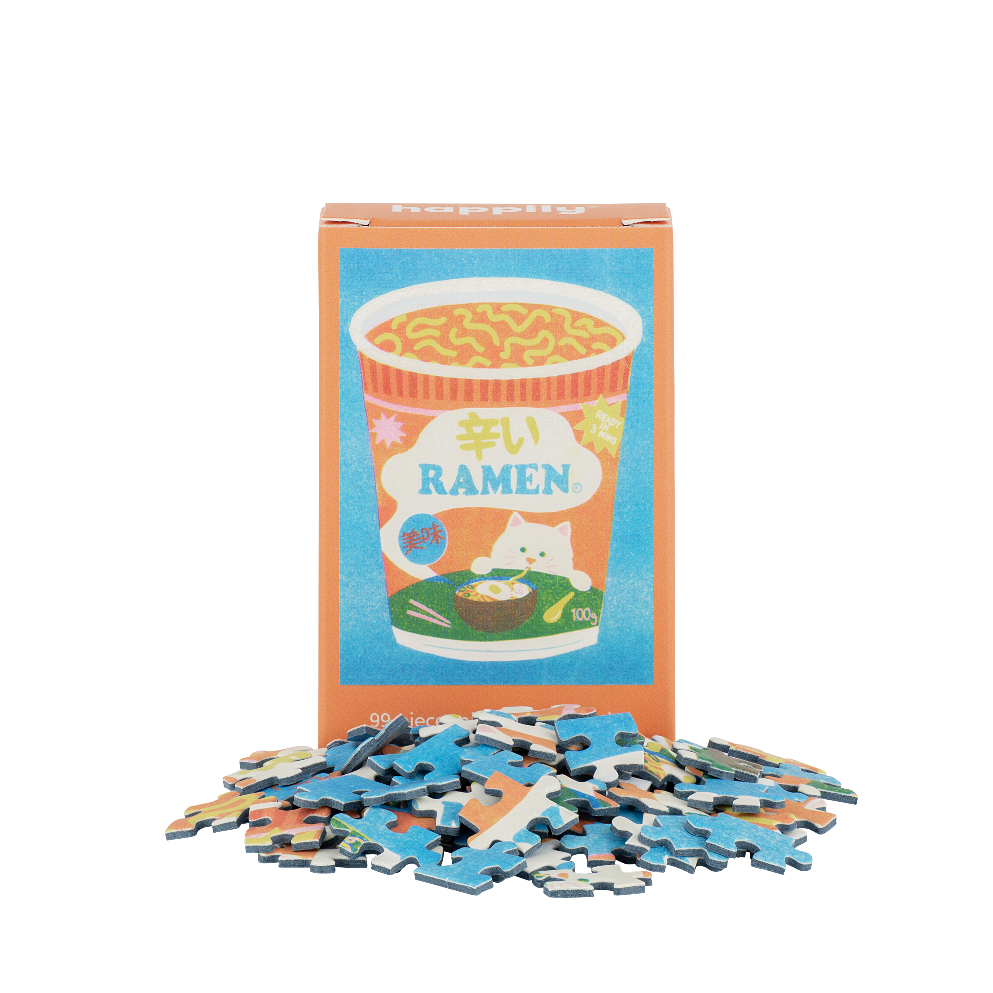 Ramen - 99 Piece Mini Jigsaw Puzzle Happily Puzzles