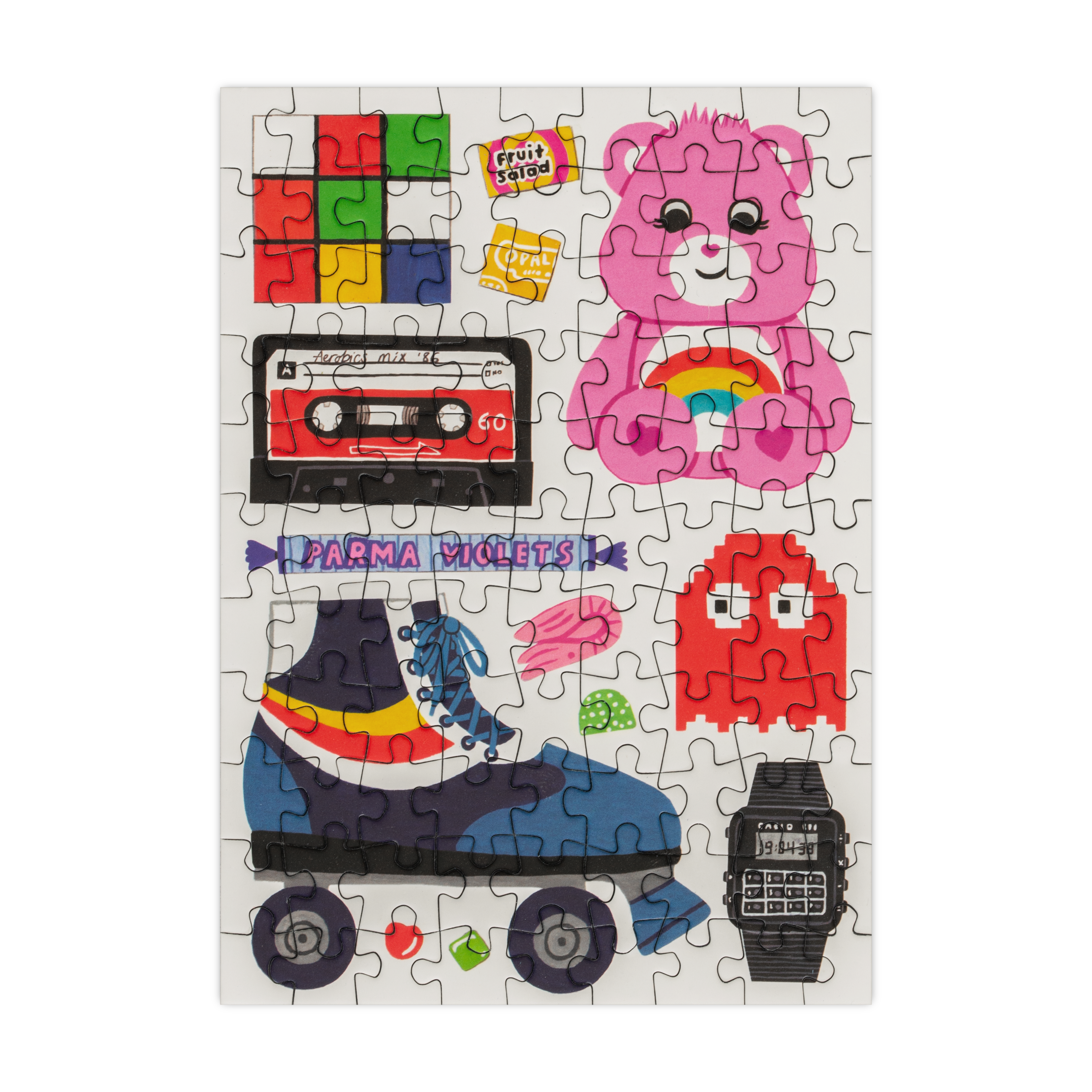Retro 80's - 99 Piece Mini Jigsaw Puzzle Happily Puzzles