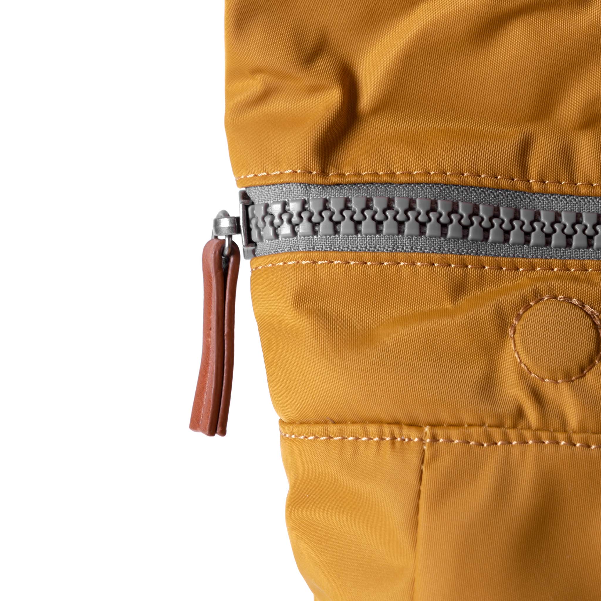 Roka Backpack Small Canfield B Recycled Nylon: Corn Bibelot Leek Staffordshire UK