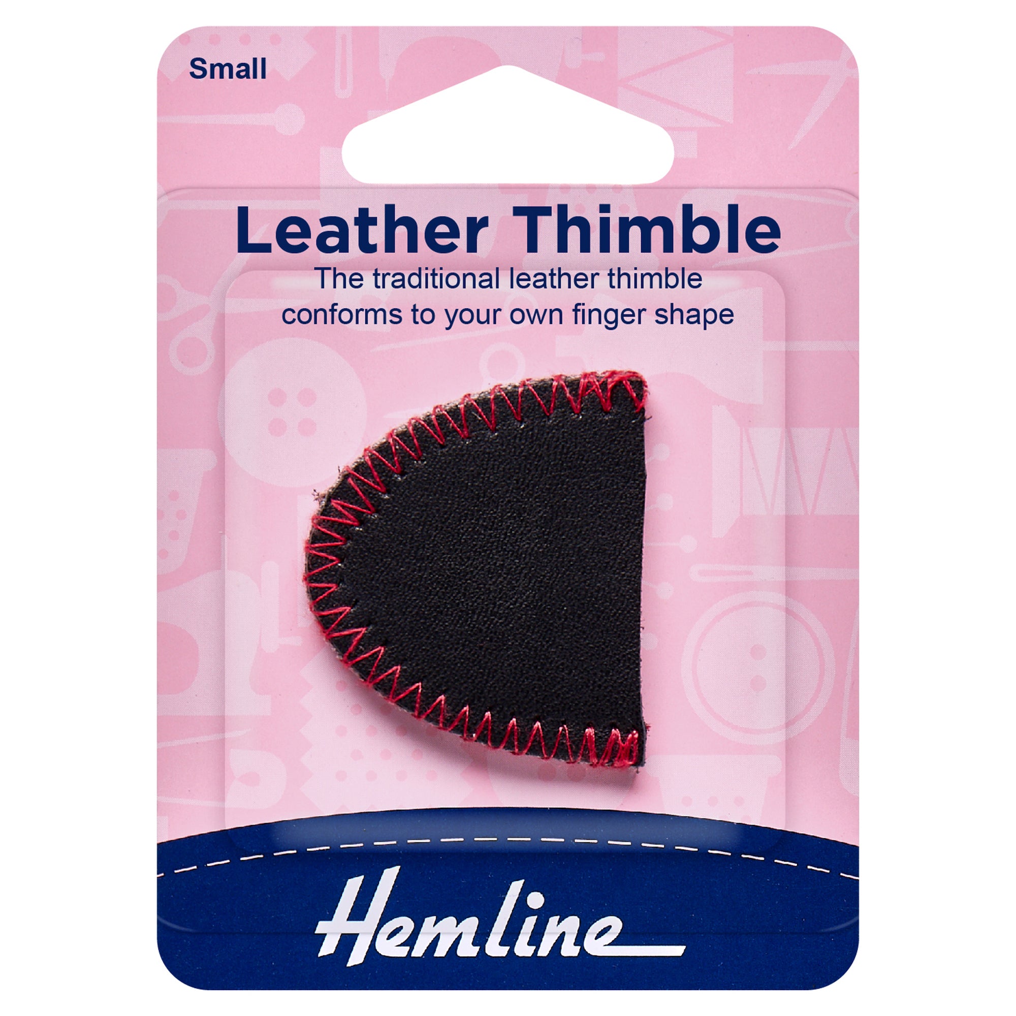 Hemline Small Leather Thimble