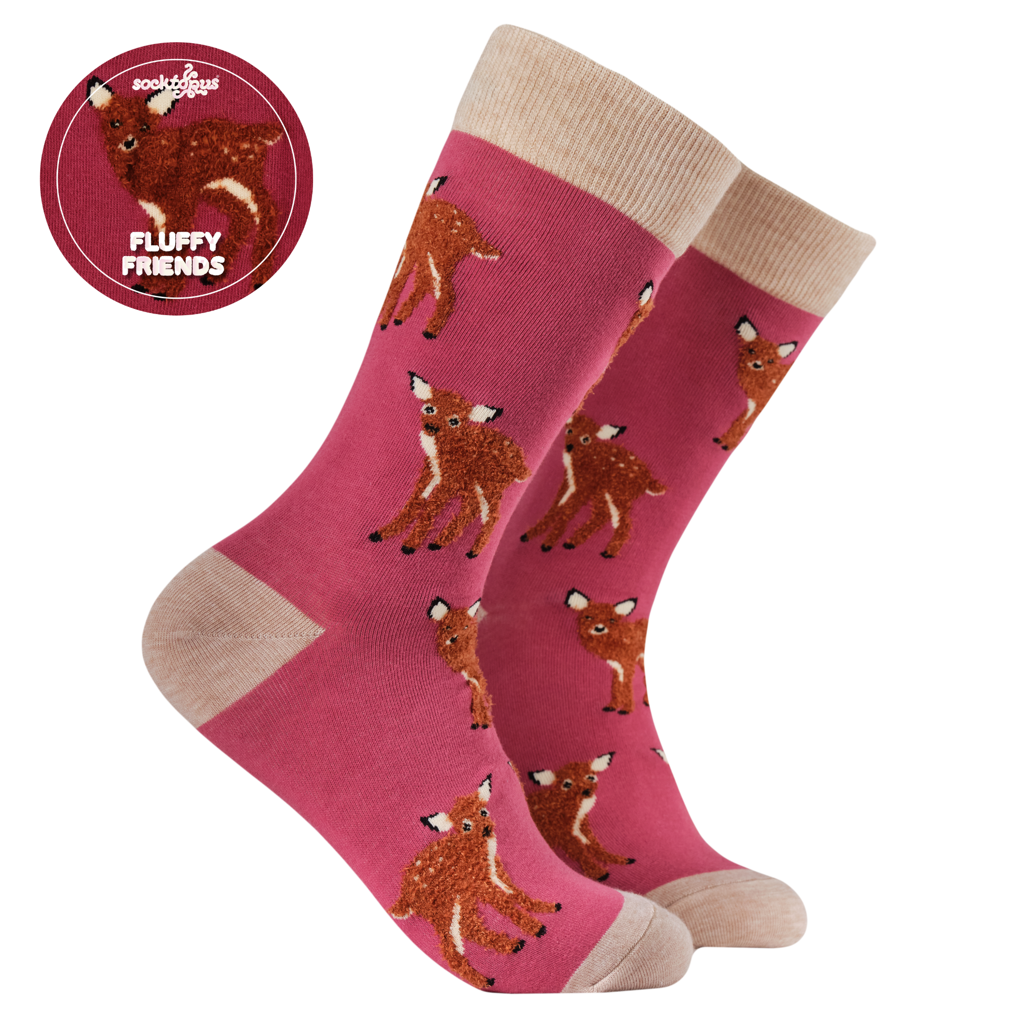 Socktopus Fluffy Bambi Socks UK Stockist