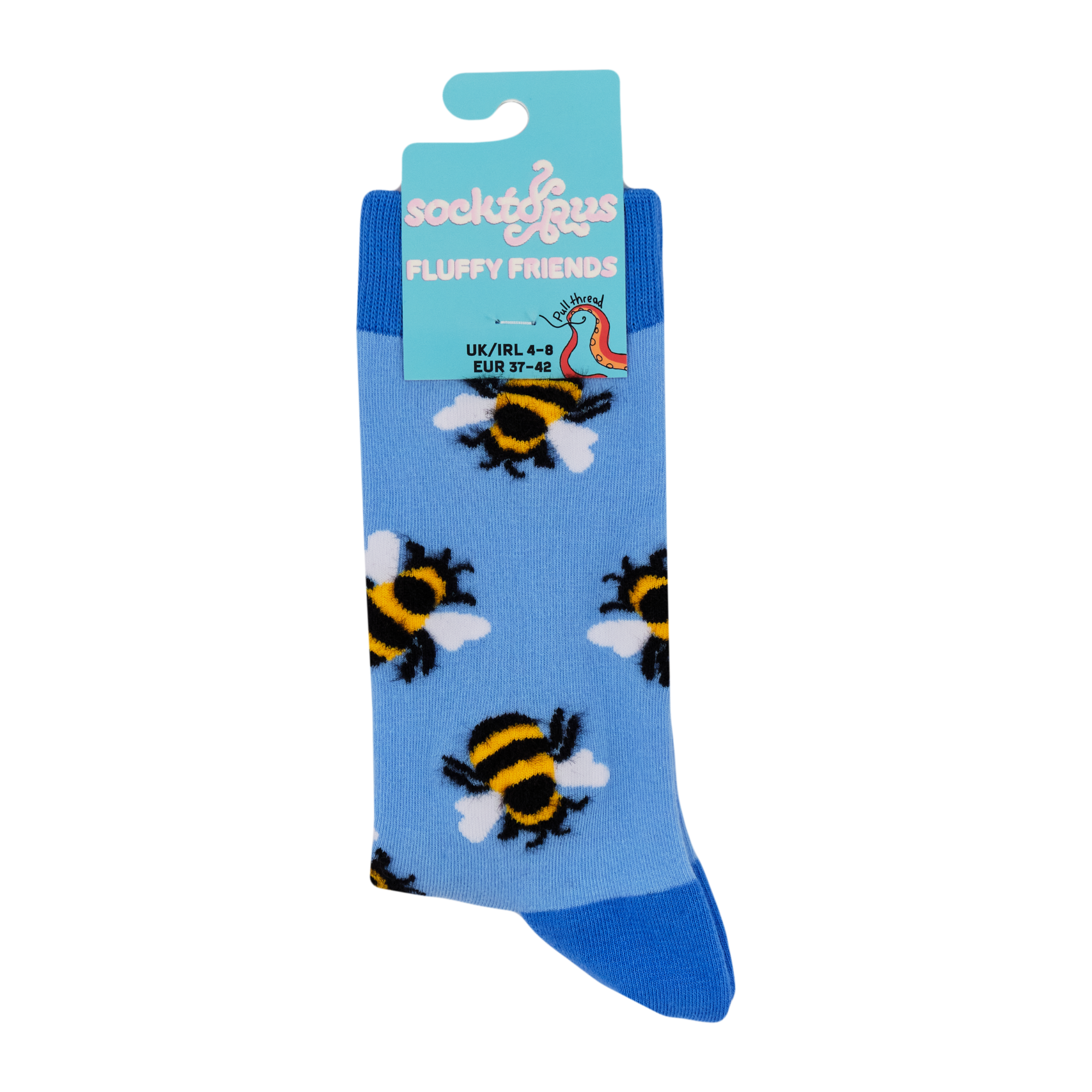 Socktopus Fluffy Bees Socks UK Stockist