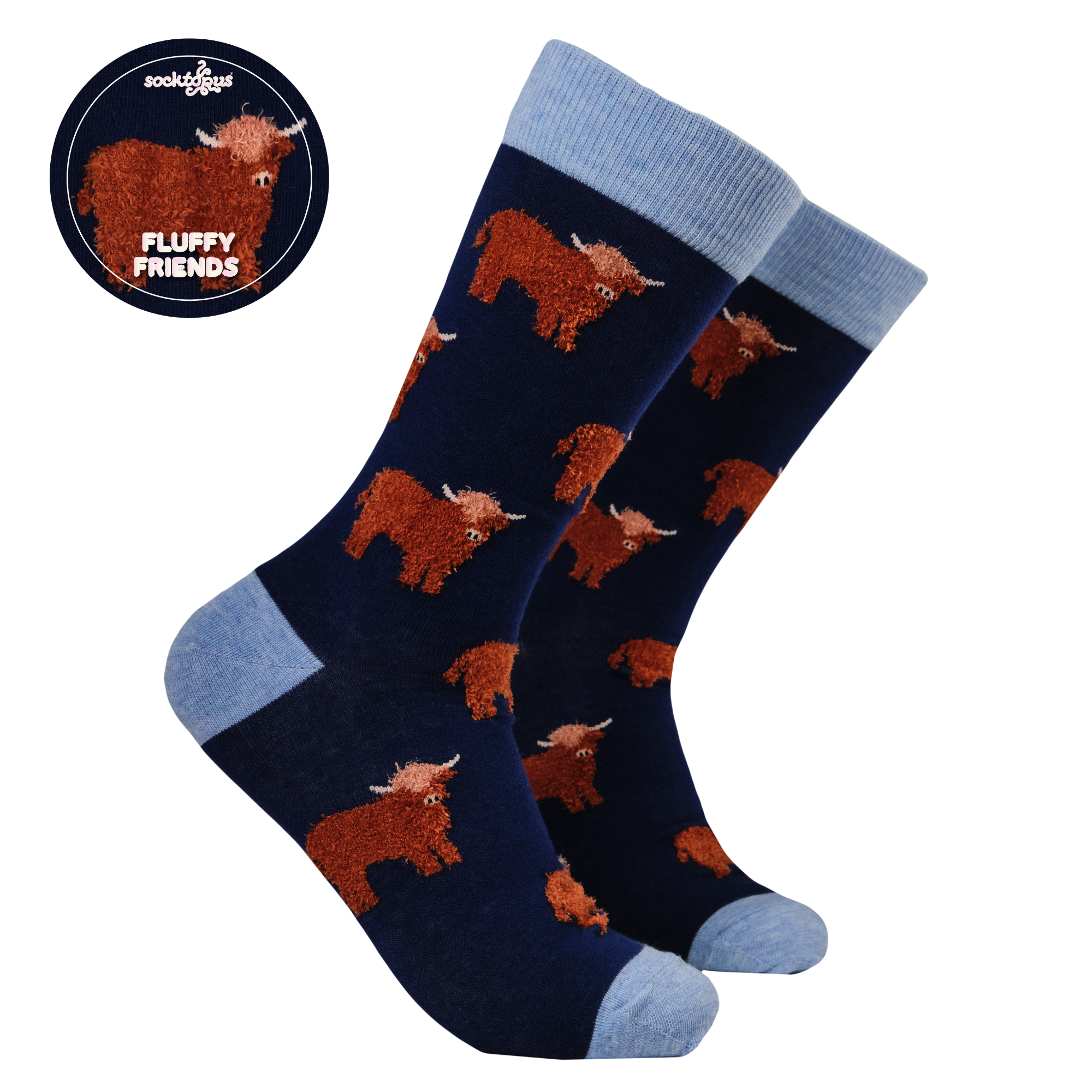 Socktopus Fluffy Coo Socks UK Stockist