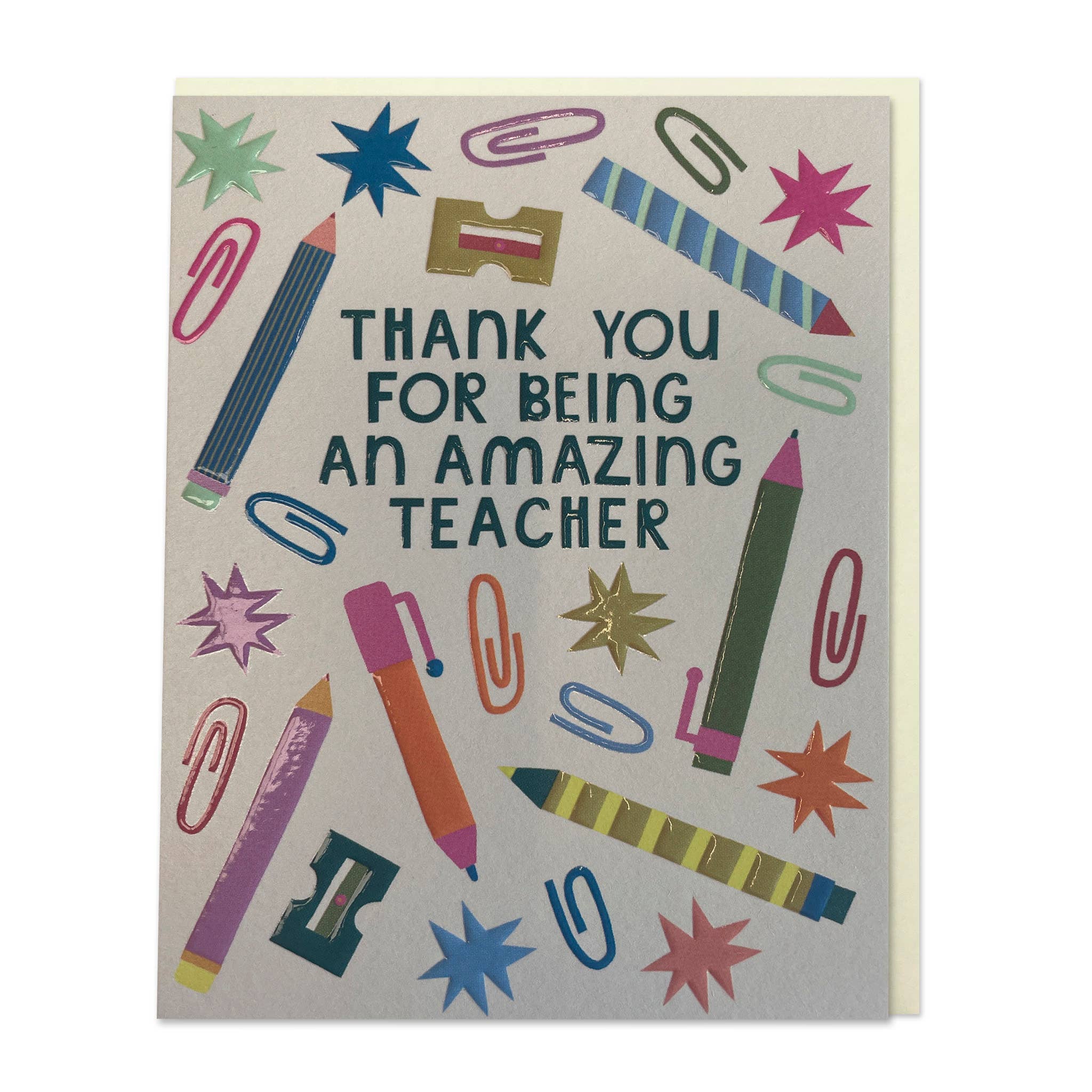 Thank You For Being an Amazing Teacher Card